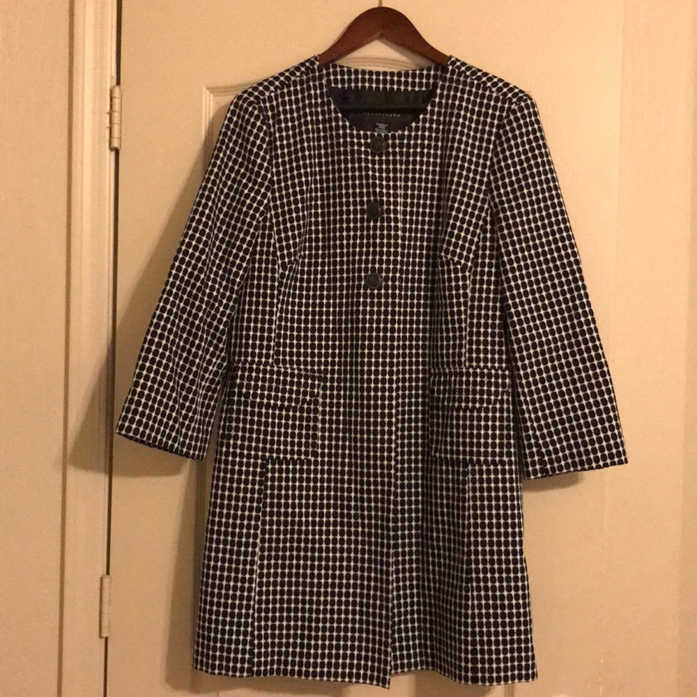 Apostrophe black & white light jacket